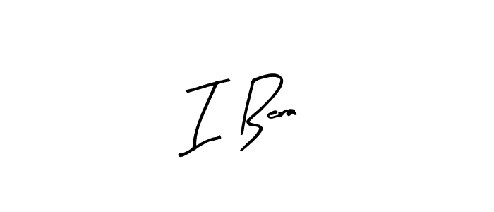 I  Bera stylish signature style. Best Handwritten Sign (Arty Signature) for my name. Handwritten Signature Collection Ideas for my name I  Bera. I  Bera signature style 8 images and pictures png