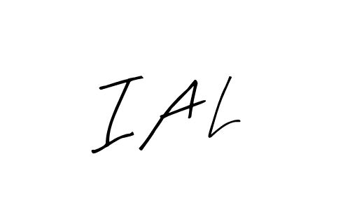 Make a beautiful signature design for name I A L. Use this online signature maker to create a handwritten signature for free. I A L signature style 8 images and pictures png