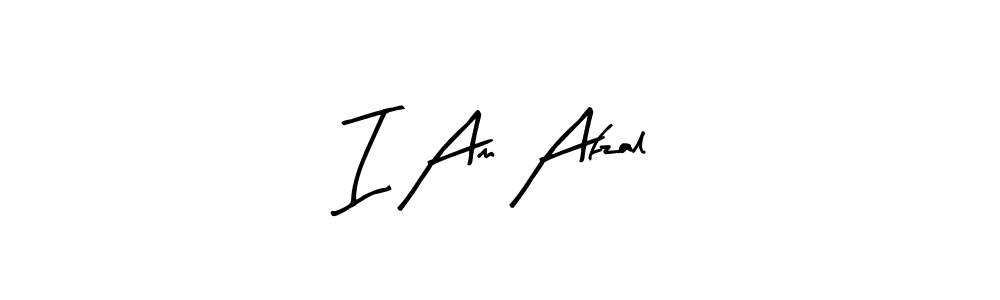 I Am Afzal stylish signature style. Best Handwritten Sign (Arty Signature) for my name. Handwritten Signature Collection Ideas for my name I Am Afzal. I Am Afzal signature style 8 images and pictures png