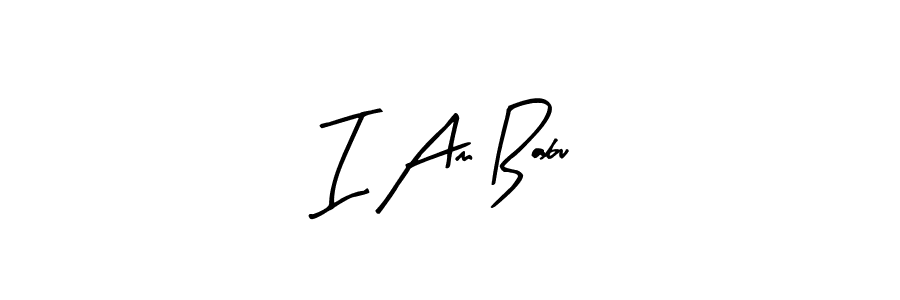 Once you've used our free online signature maker to create your best signature Arty Signature style, it's time to enjoy all of the benefits that I Am Babu name signing documents. I Am Babu signature style 8 images and pictures png