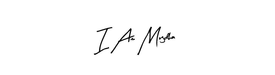 It looks lik you need a new signature style for name I Am Mugdha. Design unique handwritten (Arty Signature) signature with our free signature maker in just a few clicks. I Am Mugdha signature style 8 images and pictures png