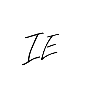 How to make I E name signature. Use Arty Signature style for creating short signs online. This is the latest handwritten sign. I E signature style 8 images and pictures png