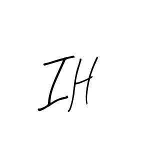 This is the best signature style for the I H name. Also you like these signature font (Arty Signature). Mix name signature. I H signature style 8 images and pictures png