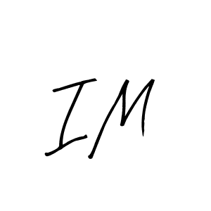 Make a beautiful signature design for name I M. With this signature (Arty Signature) style, you can create a handwritten signature for free. I M signature style 8 images and pictures png
