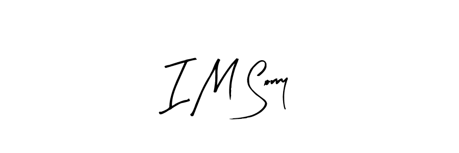 How to Draw I M Sorry signature style? Arty Signature is a latest design signature styles for name I M Sorry. I M Sorry signature style 8 images and pictures png