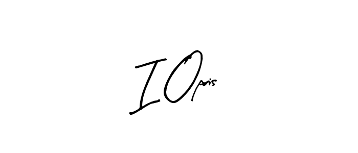 Similarly Arty Signature is the best handwritten signature design. Signature creator online .You can use it as an online autograph creator for name I Opris. I Opris signature style 8 images and pictures png