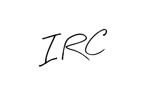 Arty Signature is a professional signature style that is perfect for those who want to add a touch of class to their signature. It is also a great choice for those who want to make their signature more unique. Get I R C name to fancy signature for free. I R C signature style 8 images and pictures png