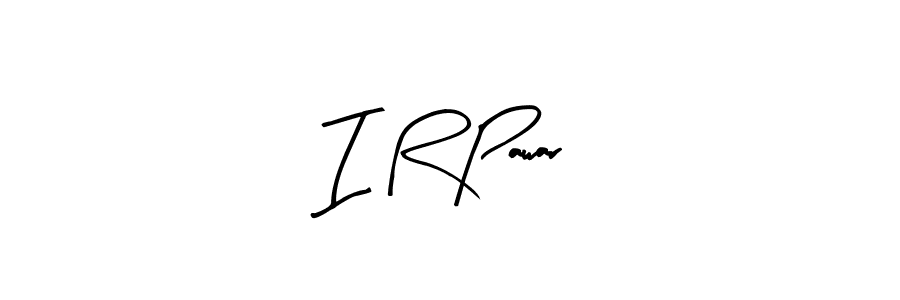 Similarly Arty Signature is the best handwritten signature design. Signature creator online .You can use it as an online autograph creator for name I R Pawar. I R Pawar signature style 8 images and pictures png