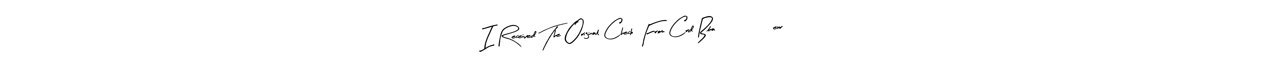 Also we have I Received The Original Check From Crd Bba 8,500eur name is the best signature style. Create professional handwritten signature collection using Arty Signature autograph style. I Received The Original Check From Crd Bba 8,500eur signature style 8 images and pictures png