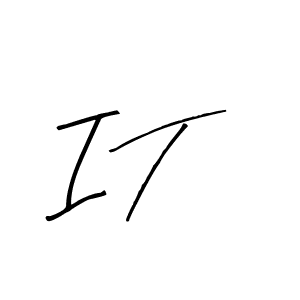 Use a signature maker to create a handwritten signature online. With this signature software, you can design (Arty Signature) your own signature for name I T. I T signature style 8 images and pictures png