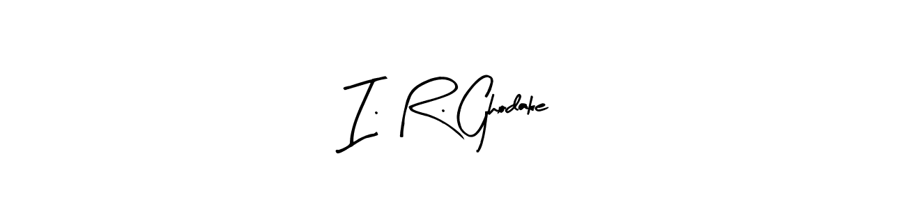 Make a beautiful signature design for name I. R. Ghodake. Use this online signature maker to create a handwritten signature for free. I. R. Ghodake signature style 8 images and pictures png