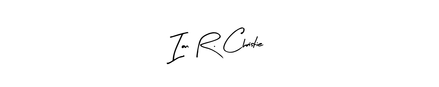 Use a signature maker to create a handwritten signature online. With this signature software, you can design (Arty Signature) your own signature for name Ian R. Christie. Ian R. Christie signature style 8 images and pictures png