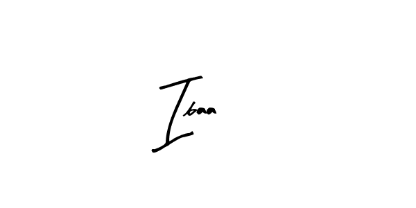 Create a beautiful signature design for name Ibaa<3. With this signature (Arty Signature) fonts, you can make a handwritten signature for free. Ibaa<3 signature style 8 images and pictures png