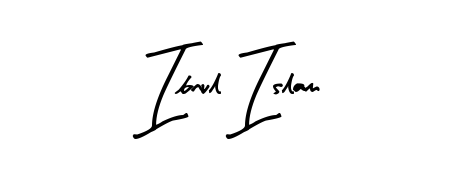 Discover the perfect balance of readability and style for Ibnul Islam with Arty Signature font. Create your dream signature today. Ibnul Islam signature style 8 images and pictures png