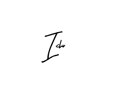 Ichu stylish signature style. Best Handwritten Sign (Arty Signature) for my name. Handwritten Signature Collection Ideas for my name Ichu. Ichu signature style 8 images and pictures png