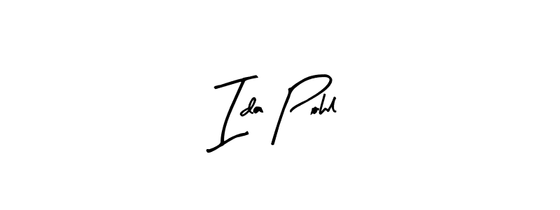 Use a signature maker to create a handwritten signature online. With this signature software, you can design (Arty Signature) your own signature for name Ida Pohl. Ida Pohl signature style 8 images and pictures png