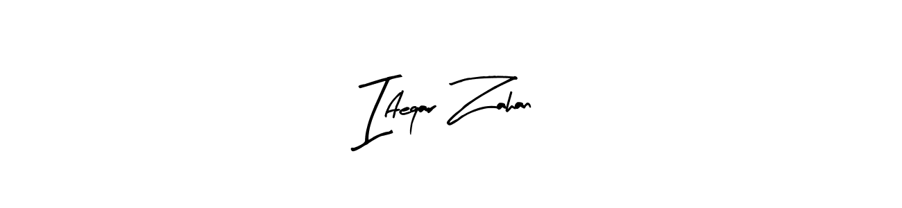 Similarly Arty Signature is the best handwritten signature design. Signature creator online .You can use it as an online autograph creator for name Ifteqar Zahan. Ifteqar Zahan signature style 8 images and pictures png