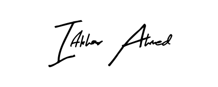 Make a beautiful signature design for name Iftkhar Ahmed. Use this online signature maker to create a handwritten signature for free. Iftkhar Ahmed signature style 8 images and pictures png