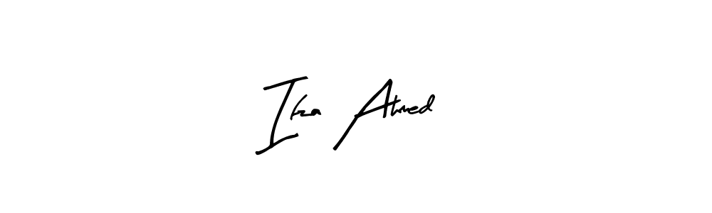 How to make Ifza Ahmed signature? Arty Signature is a professional autograph style. Create handwritten signature for Ifza Ahmed name. Ifza Ahmed signature style 8 images and pictures png