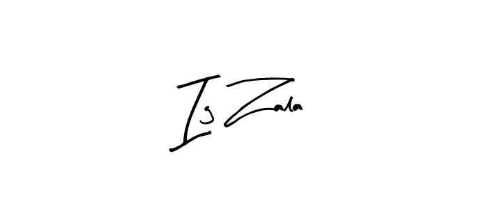 Make a beautiful signature design for name Ig Zala. With this signature (Arty Signature) style, you can create a handwritten signature for free. Ig Zala signature style 8 images and pictures png