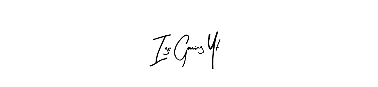 Create a beautiful signature design for name Igs Gaming Yt. With this signature (Arty Signature) fonts, you can make a handwritten signature for free. Igs Gaming Yt signature style 8 images and pictures png