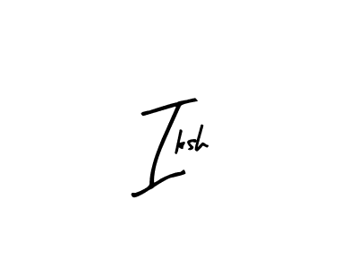 Once you've used our free online signature maker to create your best signature Arty Signature style, it's time to enjoy all of the benefits that Iksh name signing documents. Iksh signature style 8 images and pictures png