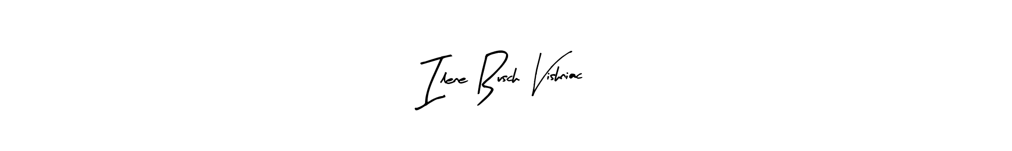 How to Draw Ilene Busch Vishniac signature style? Arty Signature is a latest design signature styles for name Ilene Busch Vishniac. Ilene Busch Vishniac signature style 8 images and pictures png