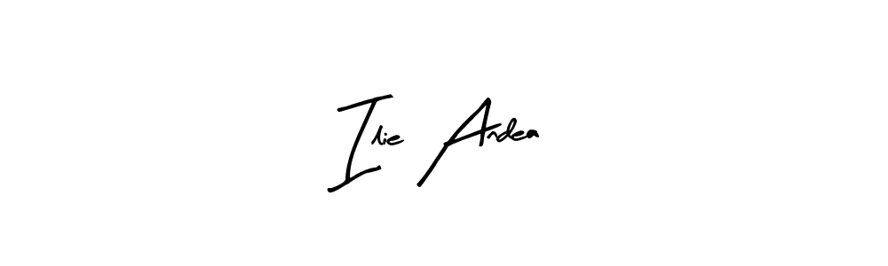 Similarly Arty Signature is the best handwritten signature design. Signature creator online .You can use it as an online autograph creator for name Ilie Andea. Ilie Andea signature style 8 images and pictures png