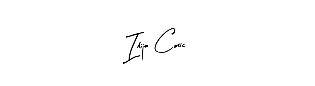 Here are the top 10 professional signature styles for the name Ilija Cosic. These are the best autograph styles you can use for your name. Ilija Cosic signature style 8 images and pictures png