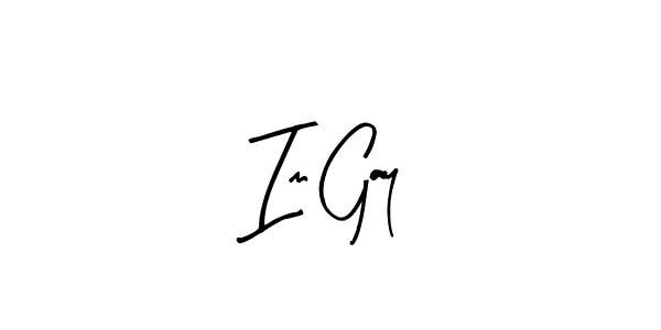 See photos of Im Gay official signature by Spectra . Check more albums & portfolios. Read reviews & check more about Arty Signature font. Im Gay signature style 8 images and pictures png