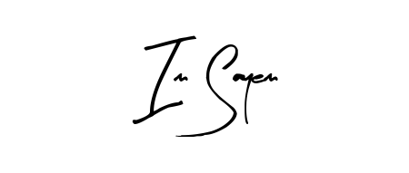 The Arty Signature handwriting style adds charm and authenticity to name Im Sayem. A wonderful choice for personal thank-you notes. Im Sayem signature style 8 images and pictures png