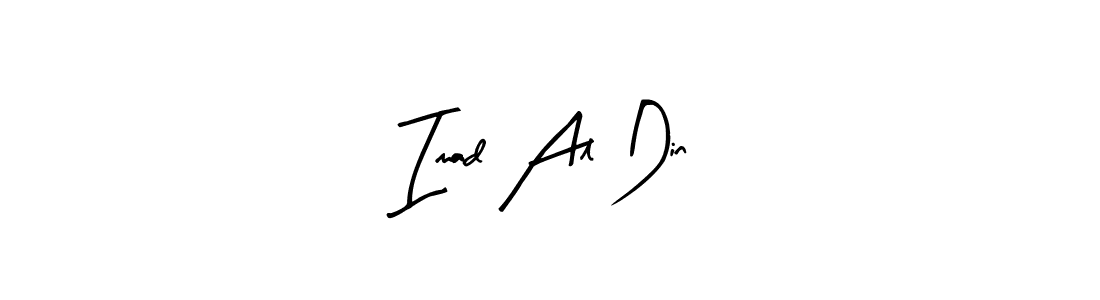 It looks lik you need a new signature style for name Imad Al Din. Design unique handwritten (Arty Signature) signature with our free signature maker in just a few clicks. Imad Al Din signature style 8 images and pictures png