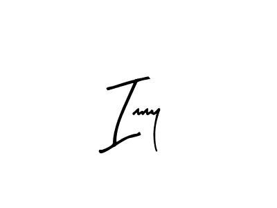 The best way (Arty Signature) to make a short signature is to pick only two or three words in your name. The name Immy include a total of six letters. For converting this name. Immy signature style 8 images and pictures png
