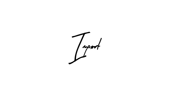 Design your own signature with our free online signature maker. With this signature software, you can create a handwritten (Arty Signature) signature for name Import. Import signature style 8 images and pictures png