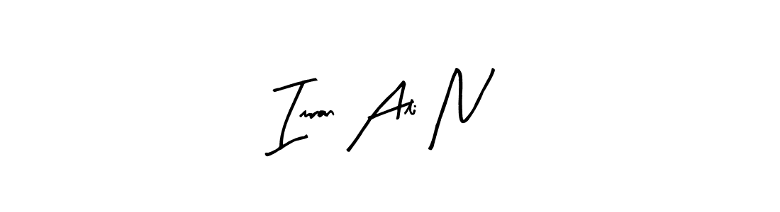 You can use this online signature creator to create a handwritten signature for the name Imran Ali N. This is the best online autograph maker. Imran Ali N signature style 8 images and pictures png