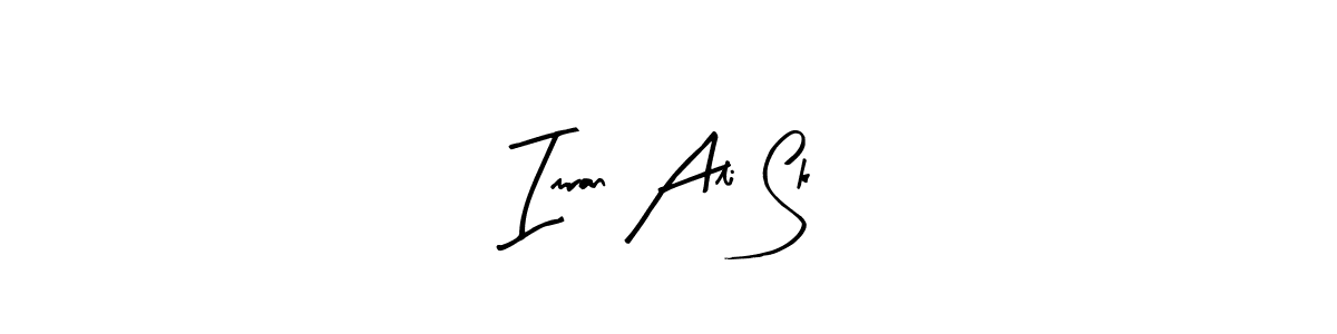 Similarly Arty Signature is the best handwritten signature design. Signature creator online .You can use it as an online autograph creator for name Imran Ali Sk. Imran Ali Sk signature style 8 images and pictures png