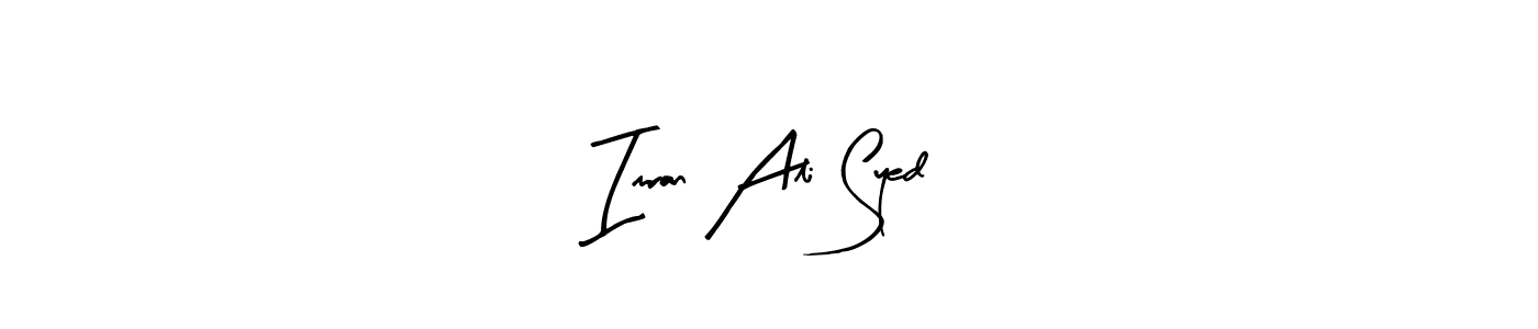 Imran Ali Syed stylish signature style. Best Handwritten Sign (Arty Signature) for my name. Handwritten Signature Collection Ideas for my name Imran Ali Syed. Imran Ali Syed signature style 8 images and pictures png