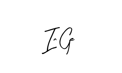 Arty Signature is a professional signature style that is perfect for those who want to add a touch of class to their signature. It is also a great choice for those who want to make their signature more unique. Get In Ge name to fancy signature for free. In Ge signature style 8 images and pictures png