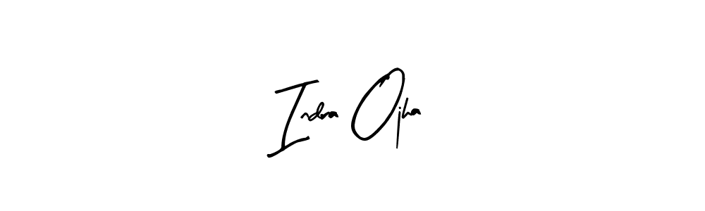 Also You can easily find your signature by using the search form. We will create Indra Ojha name handwritten signature images for you free of cost using Arty Signature sign style. Indra Ojha signature style 8 images and pictures png