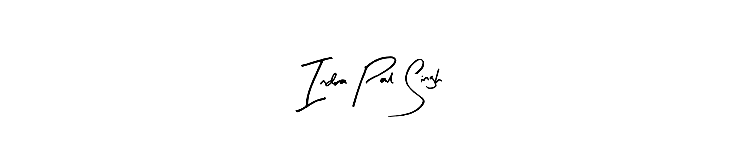 Make a beautiful signature design for name Indra Pal Singh. With this signature (Arty Signature) style, you can create a handwritten signature for free. Indra Pal Singh signature style 8 images and pictures png