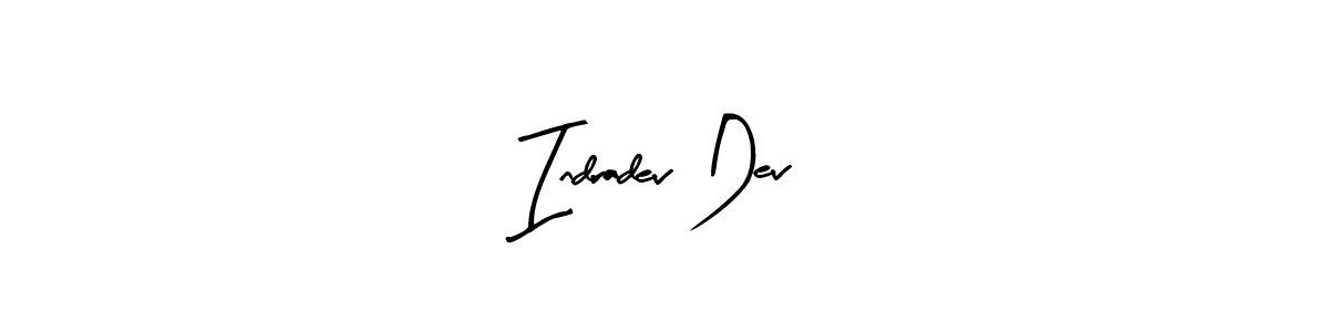 You can use this online signature creator to create a handwritten signature for the name Indradev Dev. This is the best online autograph maker. Indradev Dev signature style 8 images and pictures png