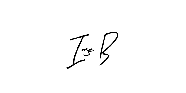 Make a beautiful signature design for name Inge B. Use this online signature maker to create a handwritten signature for free. Inge B signature style 8 images and pictures png