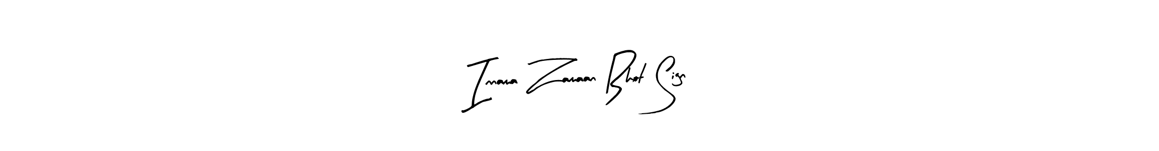 Here are the top 10 professional signature styles for the name Innama Zamaan Bhot Sign. These are the best autograph styles you can use for your name. Innama Zamaan Bhot Sign signature style 8 images and pictures png