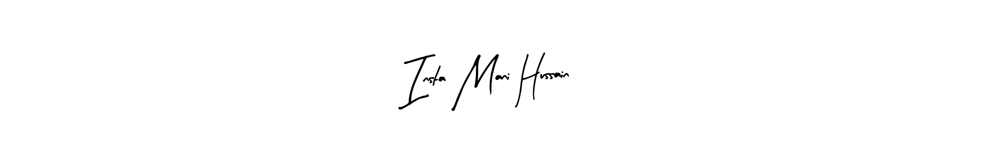 Here are the top 10 professional signature styles for the name Insta Mani Hussain07. These are the best autograph styles you can use for your name. Insta Mani Hussain07 signature style 8 images and pictures png