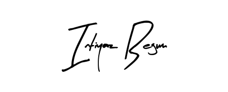 Get inspired by this graceful Arty Signature signature style for name Intiyaz Begum. Smooth loops and balanced proportions for everyday use. Intiyaz Begum signature style 8 images and pictures png