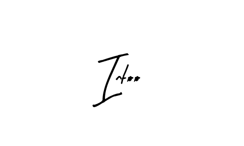 Arty Signature is a professional signature style that is perfect for those who want to add a touch of class to their signature. It is also a great choice for those who want to make their signature more unique. Get Intoo name to fancy signature for free. Intoo signature style 8 images and pictures png