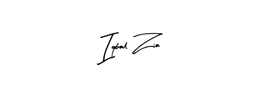 Make a beautiful signature design for name Iqbal Zia. With this signature (Arty Signature) style, you can create a handwritten signature for free. Iqbal Zia signature style 8 images and pictures png