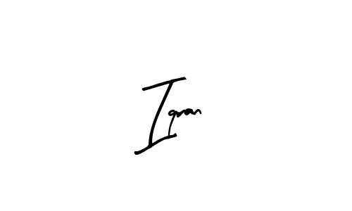 Also we have Iqran name is the best signature style. Create professional handwritten signature collection using Arty Signature autograph style. Iqran signature style 8 images and pictures png