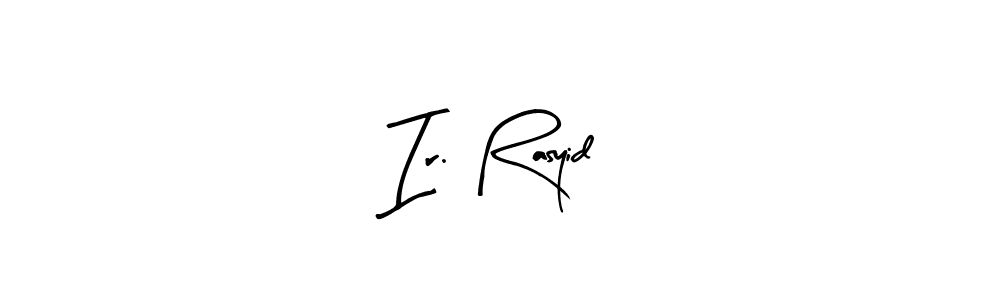 You can use this online signature creator to create a handwritten signature for the name Ir. Rasyid. This is the best online autograph maker. Ir. Rasyid signature style 8 images and pictures png