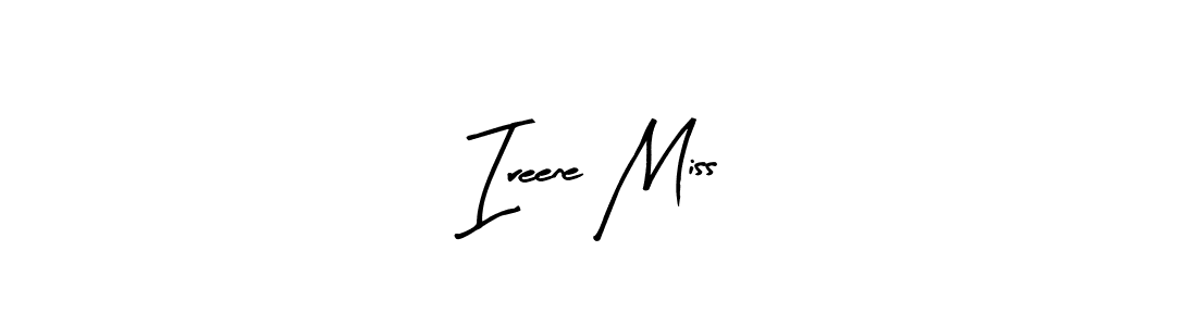 How to make Ireene Miss signature? Arty Signature is a professional autograph style. Create handwritten signature for Ireene Miss name. Ireene Miss signature style 8 images and pictures png